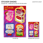 "SMOKE" STICKER