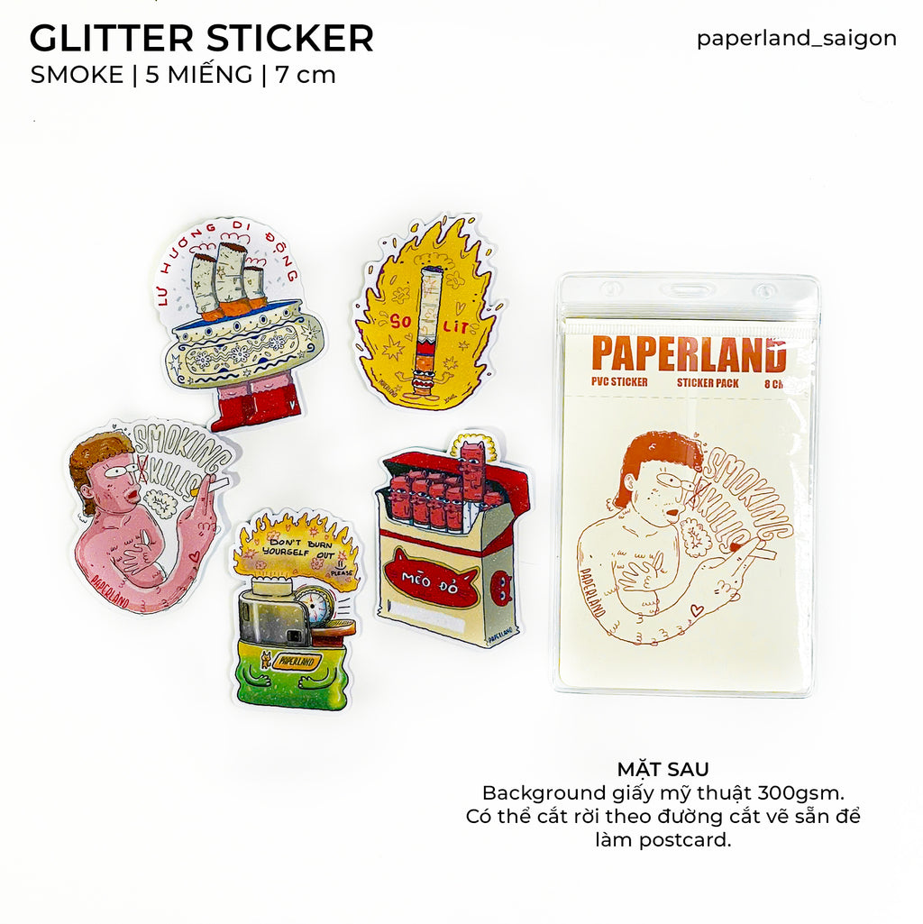 GLITTER STICKER