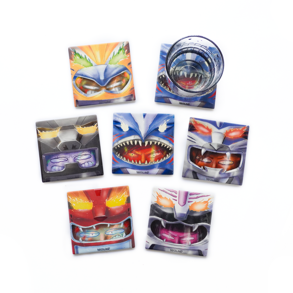 "SIÊU NHÂN GAO" CERAMIC COASTER