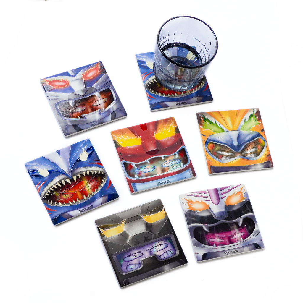 "SIÊU NHÂN GAO" CERAMIC COASTER