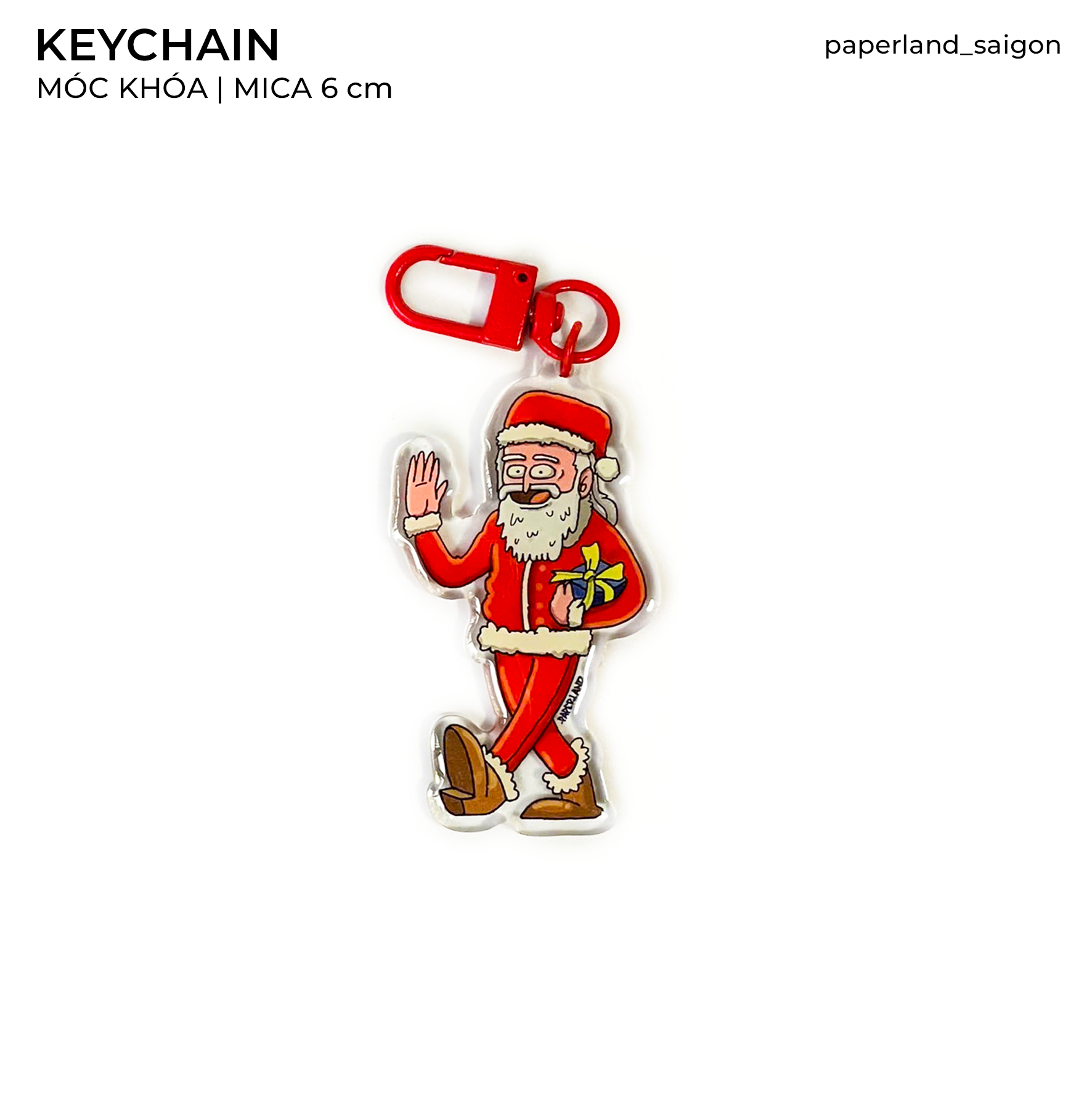 "ÔNG GIÀ NOEL" KEYCHAIN