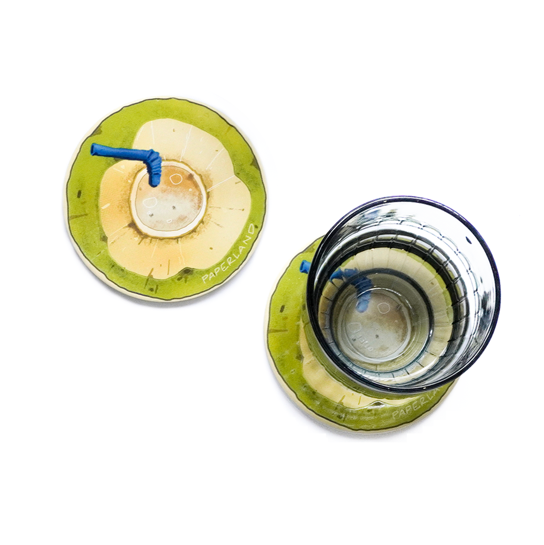 LÓT LY GỐM "SAIGONESE" - CERAMIC COASTER