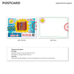 "VÉ SỐ TRÚNG TỦ" POSTCARD